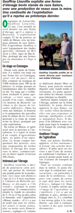 Article VIE AGRICOLE archives